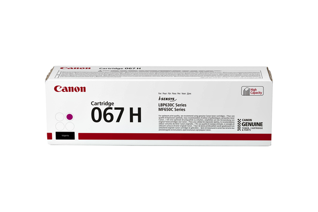 Cartouche toner Canon 067H rouge