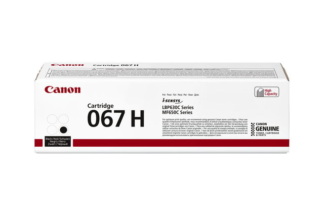 Cartouche toner Canon 067H noir