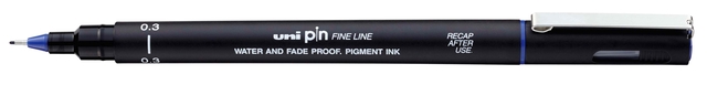 Fineliner Uni-ball Pin 0,3mm bleu
