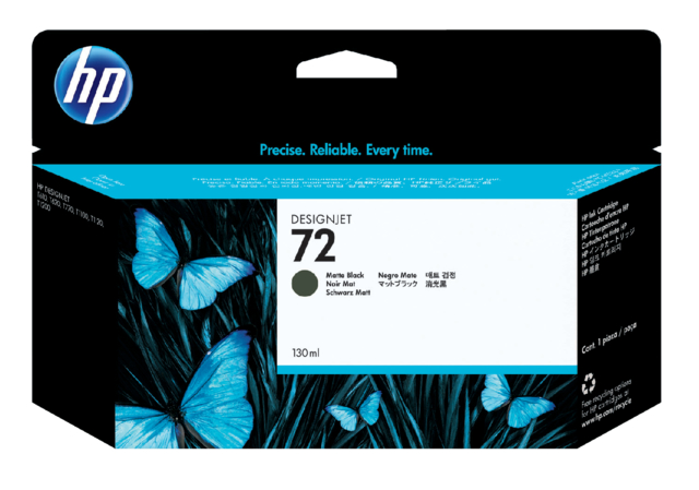 Inktcartridge HP C9403A 72 mat zwart