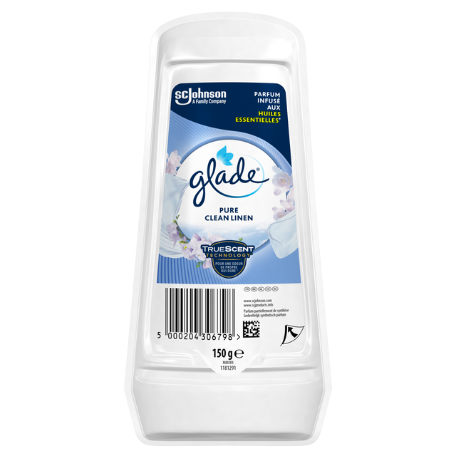 Luchtverfrisser Glade Gel Continu Pure Clean Linen 150gr