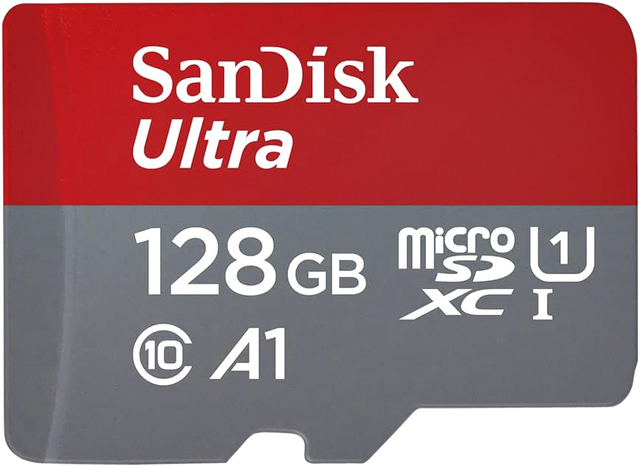 Carte mémoire Sandisk MicroSDXC Ultra 128Go (140mb/s C10 - SDA UHS-I)