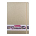 Schetsboek Talens Art Creation 80 witte vellen 140gr 210x300mm witgoud