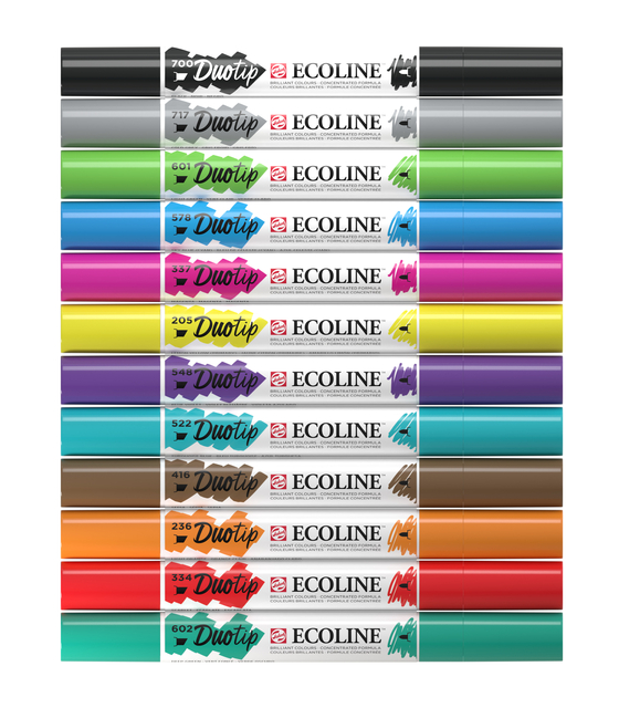 Duotip Talens Ecoline set à 12 stuks basis