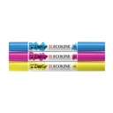 Stylo Duotip Talens Ecoline set Primaire 3 couleurs