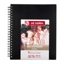 Schetsboek Talens Art Creation 80 vel 110gr 210x280mm spiraal zwart