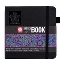 Carnet de croquis Sakura 120x120mm 140g 80 feuilles noir