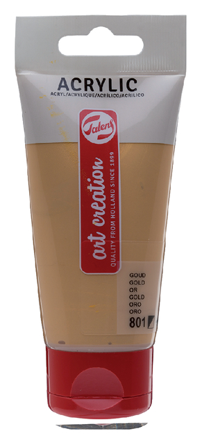 Acrylverf Talens Art Creation 801 goud tube à 75ml