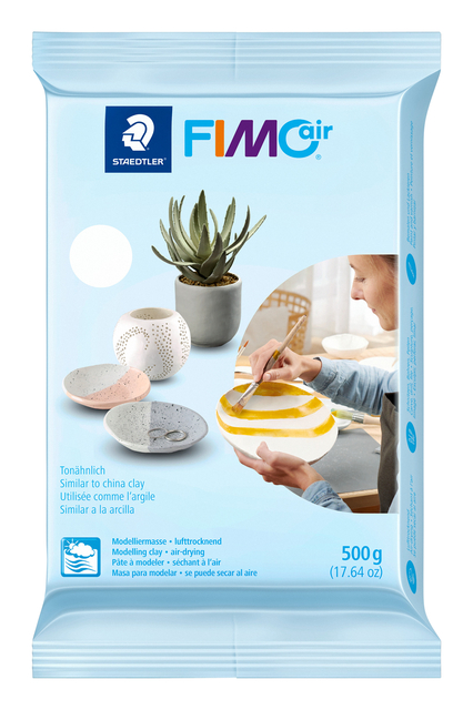 Pâte à modeler Fimo Air 500g blanc