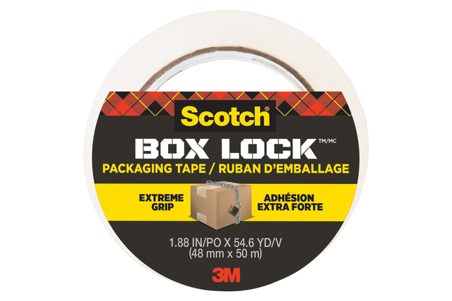 Ruban d'emballage Scotch Box Lock 3950-EF 50mx48mm