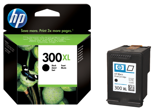 Inktcartridge HP CC641EE 300XL zwart