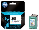 Cartouche d’encre HP CB337EE 351 3-couleurs