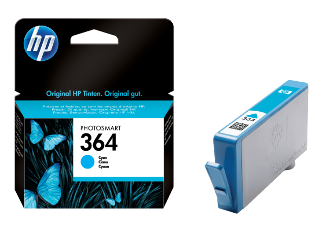 Inktcartridge HP CB318EE 364 blauw