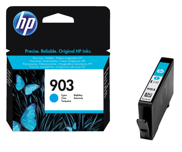 Inktcartridge HP T6L87AE 903 blauw