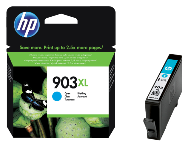 Inktcartridge HP T6M03AE 903XL blauw