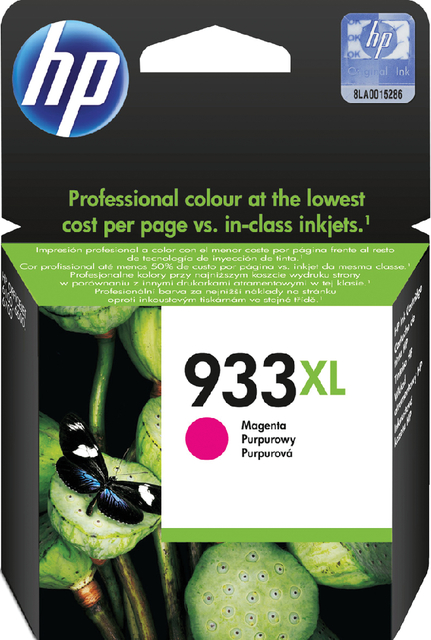 Inktcartridge HP CN055AE 933XL rood