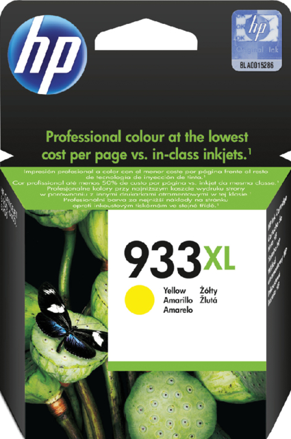 Inktcartridge HP CN056AE 933XL geel