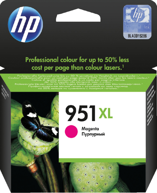 Inktcartridge HP CN047AE 951XL rood