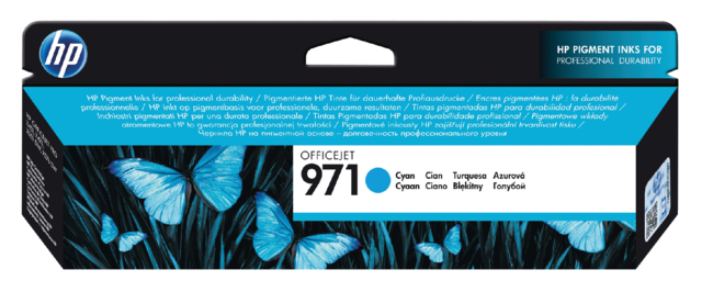 Inktcartridge HP CN622AE 971 blauw