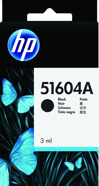 Inktcartridge HP 51604A zwart