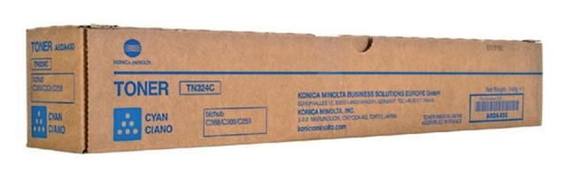 Cartouche toner Konica Minolta A8DA450 TN-324C bleu