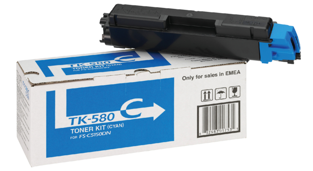 Toner Kyocera TK-580C blauw