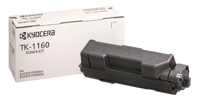 Toner Kyocera TK-1160K noir