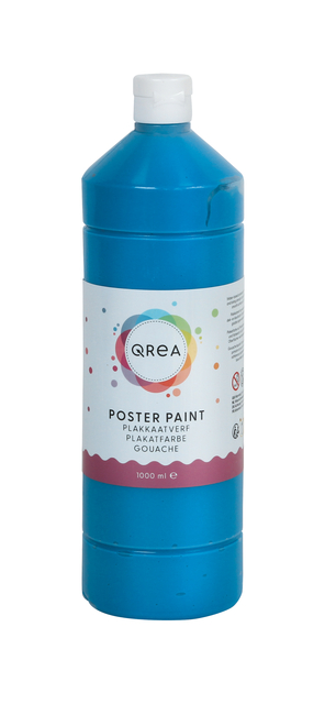 Gouache Qrea bleu 1000ml