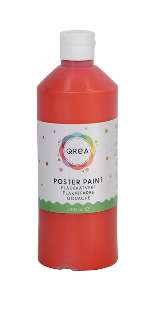 Gouache Qrea rouge clair 500ml