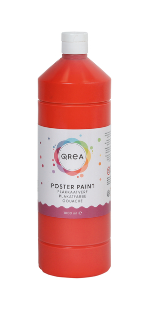 Gouache Qrea rouge clair 1000ml