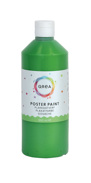 Gouache Qrea vert moyen 500ml