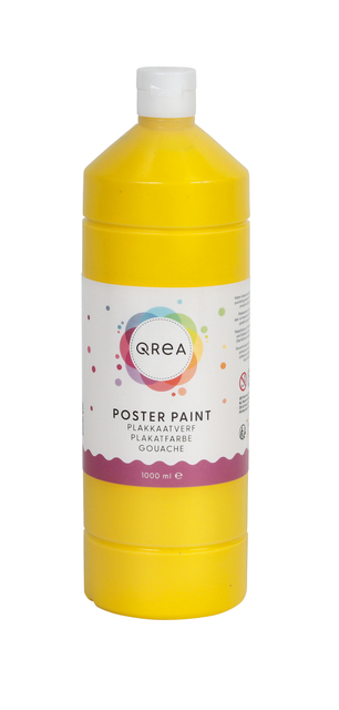 Gouache Qrea jaune 1000ml