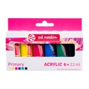Peinture acrylique Talens Art Creation Primary set 6 couleurs 12ml