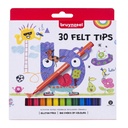 Viltstift Bruynzeel Kids assorti 30 stuks