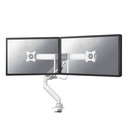 Monitorarm Neomounts NEXT Core dual 17-32" wit