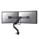 Monitorarm Neomounts NEXT Core dual 17-32" zwart
