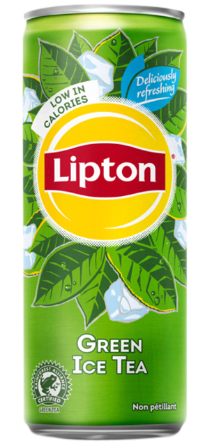 Boisson Lipton Ice Tea Green canette 330ml