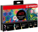 Kit écriture STABILO 77/6 Colorful Arty Creative pastel coffret luxeux 50 pièces