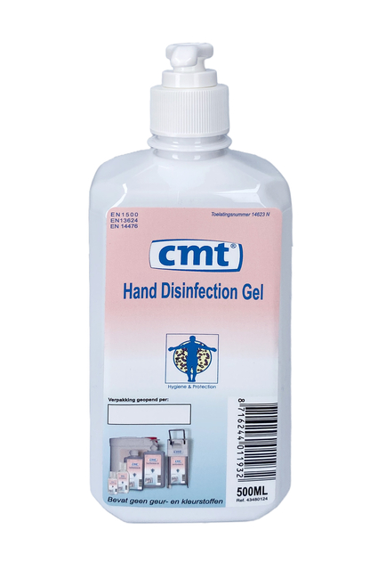 Gel désinfectant main CMT Handfree Hydroalcoolique avec pompe 500ml