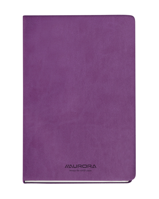 Carnet de notes Aurora Capri A5 192 pages ligné 80g violet