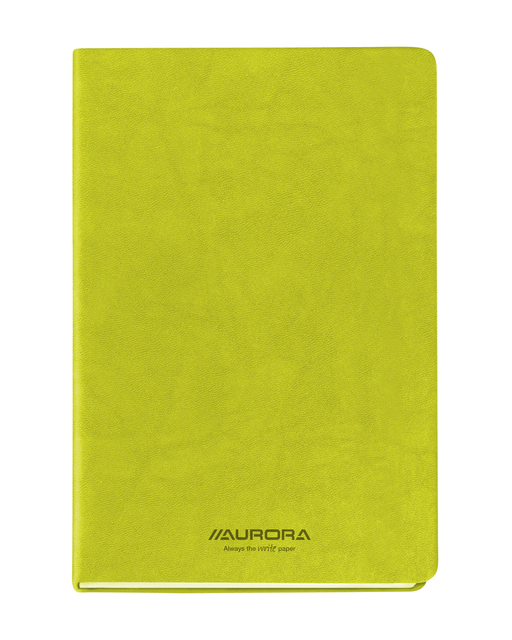 Carnet de notes Aurora Capri A5 192 pages ligné 80g vert