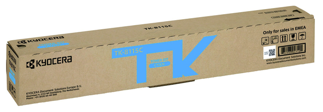 Toner Kyocera TK-8115C bleu