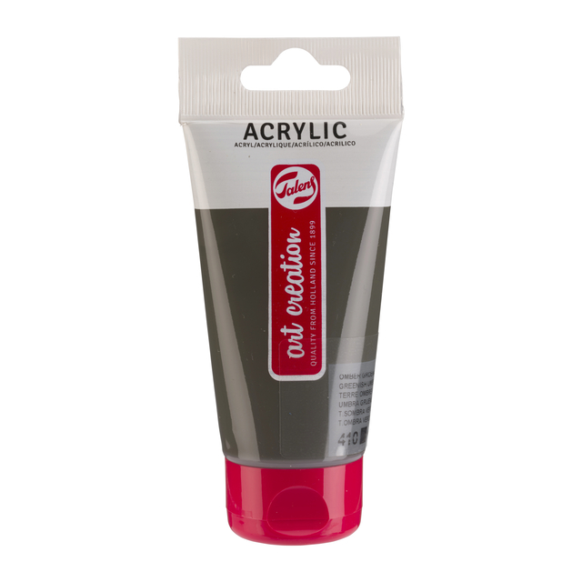 Peinture acrylique Talens Art Creation 410 Ombre verdâtre tube 75ml