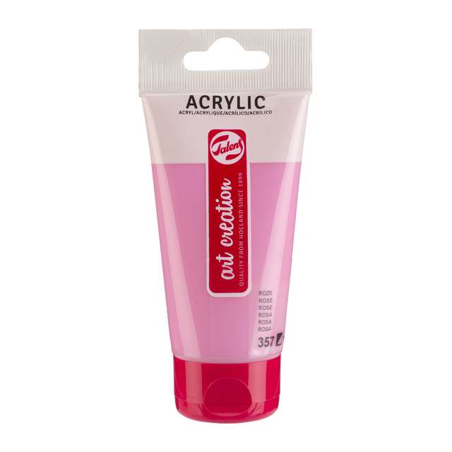 Peinture acrylique Talens Art Creation 357 rose tube 75ml