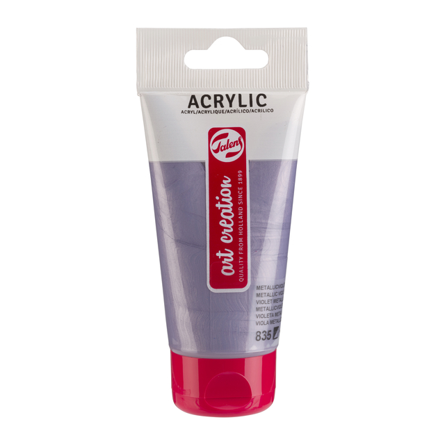 Acrylverf Talens Art Creation 835 metallicviolet tube à 75ml