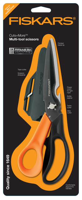 Ciseaux Fiskars 230nn Cuts & More multifonctionnel