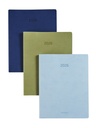 Agenda 2026 Brepols Timing Colora 7dagen/2pagina's groen, lichtblauw, donkerblauw