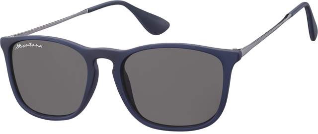 Lunettes de soleil Montana bleu foncé verre fumé