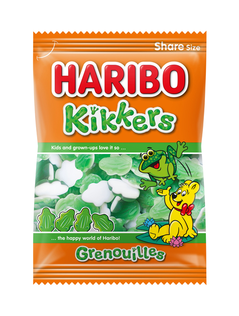 Bonbons Haribo grenouilles sachet 250g