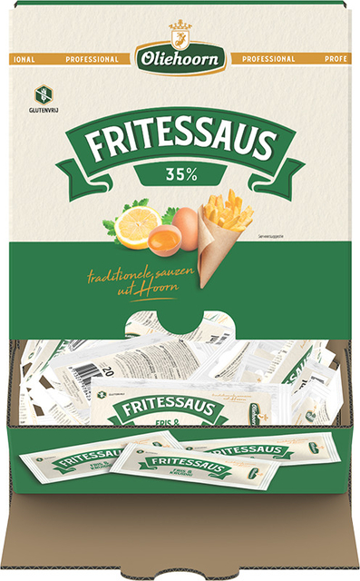 Sauce frites Oliehoorn 35% sans gluten sachet 198x 20ml